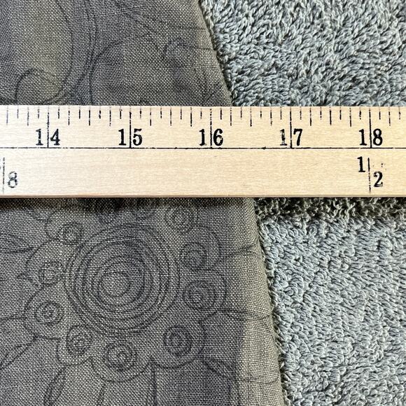 La Fée Maraboutée Roanne Dress Womens S Gray Floral Linen Sleeveless Vacation - Picture 10 of 11